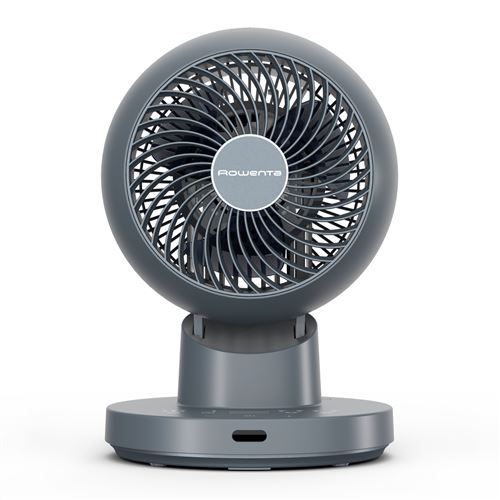 Ventilateur de table Rowenta Turbo Swift Compact QV2540F0 Bleu Gris État correct Rowenta reconditionné disponible sur Fnac