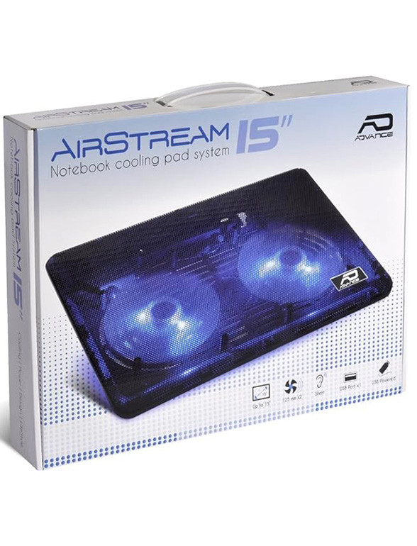 Voir photo 3 de Ventilateur PC Portable Advance AirStream 15" Ventilateur PC Portable Advance AirStream 15" Parfait état reconditionné photo 3