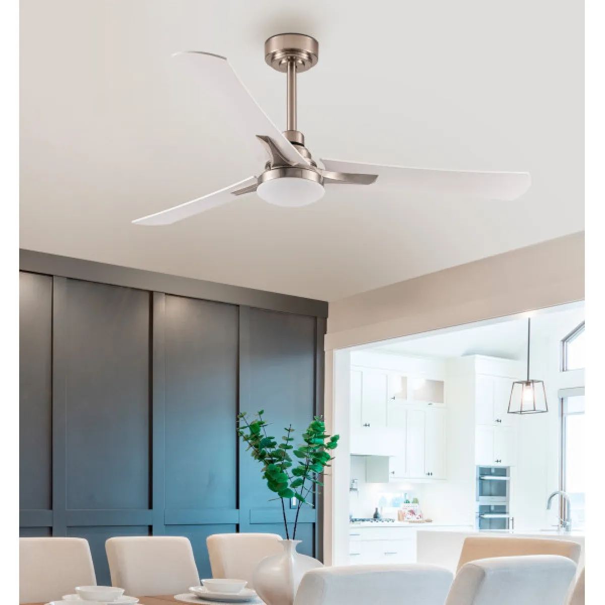 Ventilateur plafond Coro DC 22 W nickel blanc hetre 132 cm Reconditionné - 146,99 € Ventilateur plafond Coro DC 22 W nickel blanc hetre 132 cm Reconditionné reconditionné disponible sur Rue du Commerce Seconde Vie | Dero