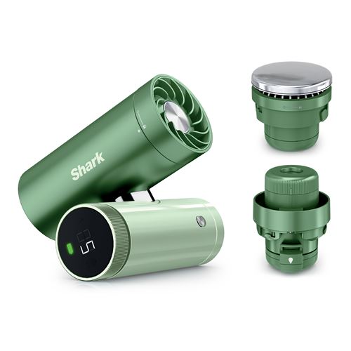 Ventilateur Shark Brumisateur portable 3-en-1 Chill Pill FA022 Vert État correct Shark reconditionné disponible sur Fnac