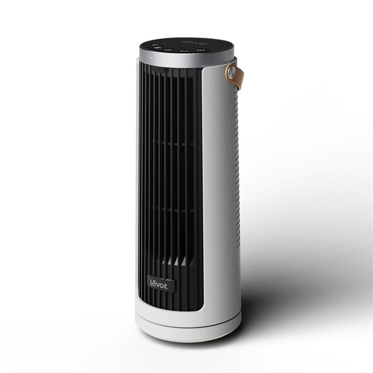 Ventilateur sur colonne Slim Levoit Air Column LTF-F132B-WEUR 19 W 5 vitesses Turbo oscillation 30°/60°/90° noir et blanc - Excellent état Parfait état Levoit reconditionné disponible sur Pixmania