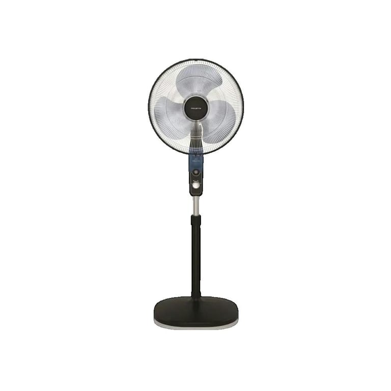 Ventilateur sur pied Rowenta Essential+ 40 cm Noir/Bleu - Excellent état Parfait état Rowenta reconditionné disponible sur Pixmania