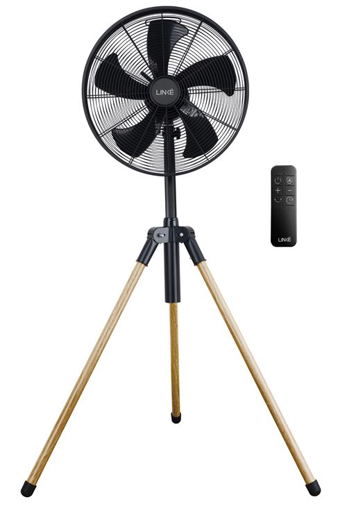 Ventilateur trépied Linke LKFA3P403CB 50 W Noir État correct reconditionné disponible sur Fnac