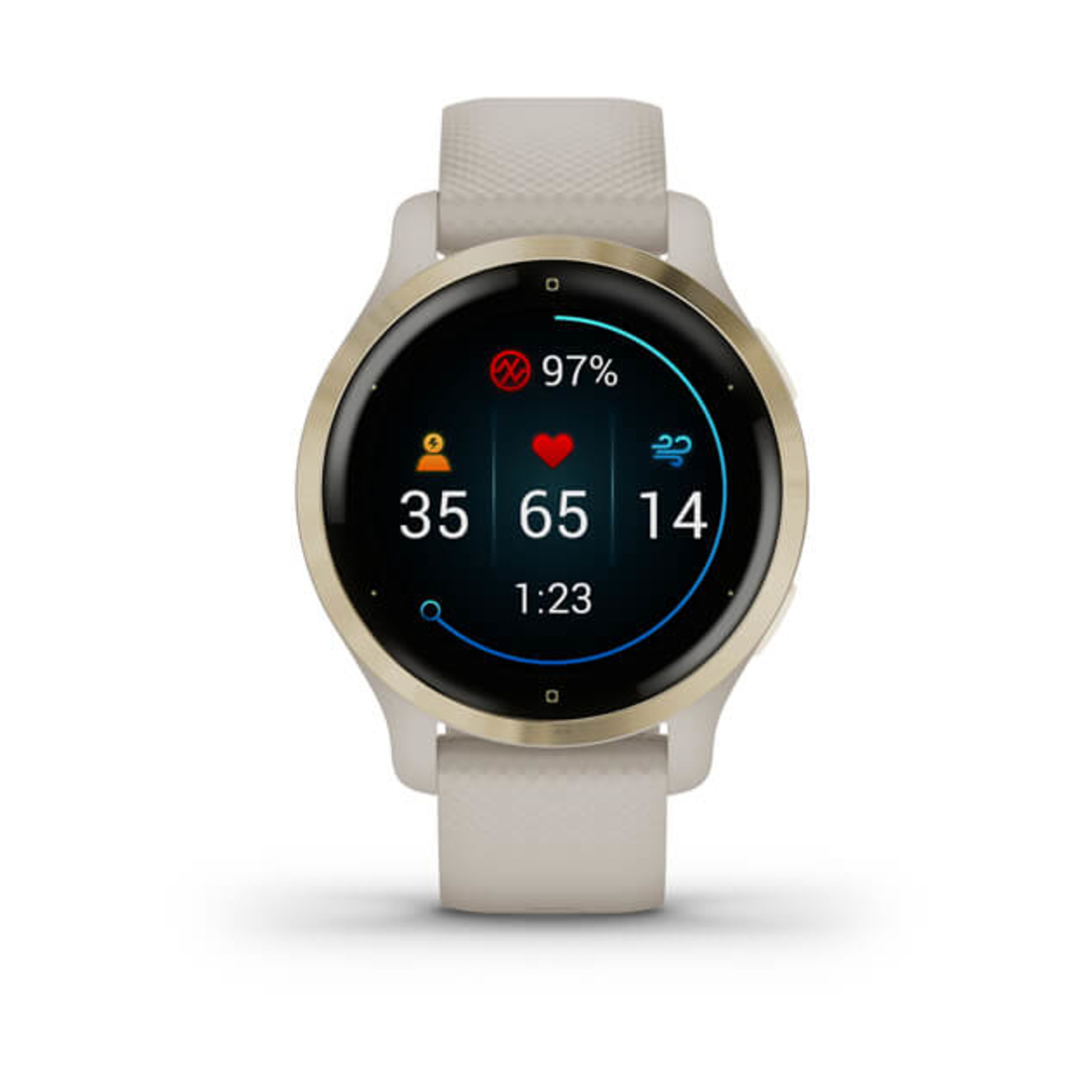 Venu 2S 2,79 (1.1 ) Amoled 40 Mm Or Gps (Satellite) - Très bon état Très bon état Garmin reconditionné disponible sur Pixmania