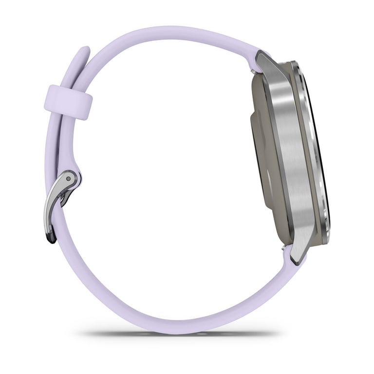 Venu 4 - Montre connectée 41 mm, GPS intégré en Acier et Silicone - Argent et Violet - Très bon état Très bon état Garmin reconditionné photo 3 | Dero