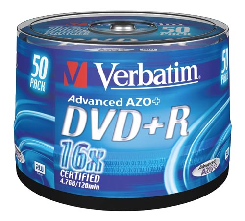 Acheter Verbatim DVD+R 4,7 Go x 50 État correct - 24,27 € | Dero Verbatim DVD+R 4,7 Go x 50 État correct Verbatim reconditionné disponible sur Fnac | Dero