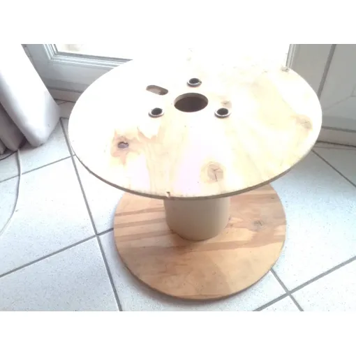 Véritable touret en bois occasion reconditionné disponible sur Rakuten