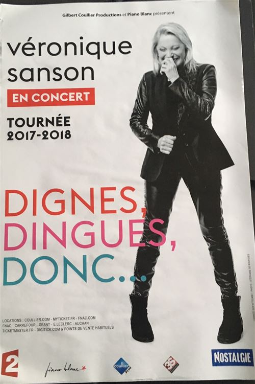 Acheter Véronique SANSON - Dignes, Dingues, Donc… - AFFICHE État correct - 18,99 € Véronique SANSON - Dignes, Dingues, Donc… - AFFICHE État correct N/A reconditionné disponible sur Fnac
