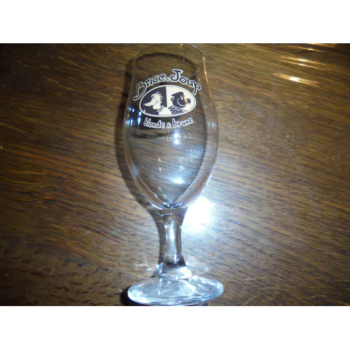 Verre À Bière De Dégustation "Brice &amp; Joup" Blonde &amp; Brune- 15 Cl Avec Effigie Des 2 Compères... Bon état reconditionné disponible sur Rakuten