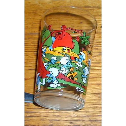 Verre À Moutarde Amora Les Schtroumpfs Dans Village Peyo Bon état reconditionné disponible sur Rakuten