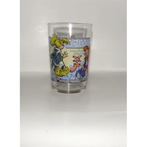 Verre Amora Spirou Et Seccotine 1994 Dupuis occasion reconditionné disponible sur Rakuten