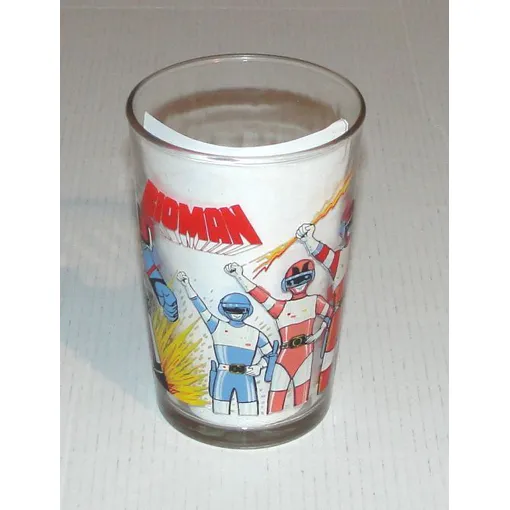 Verre Bioman Megazord Amora Toei Compagny 1986 occasion reconditionné disponible sur Rakuten