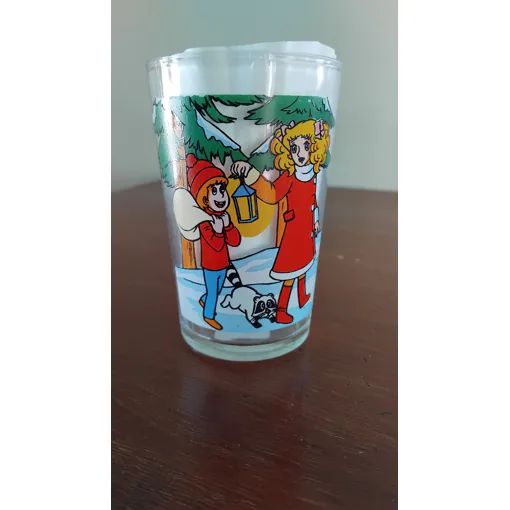 Verre Candy Avec Petit Garçon Et Raton Laveur occasion reconditionné disponible sur Rakuten