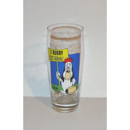 Verre Droopy Le Chien Le Rugby C'est Genial 19 Cm occasion reconditionné disponible sur Rakuten