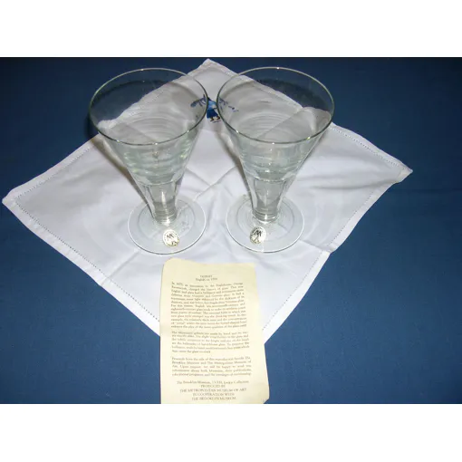 Verre En Cristal Ravenscroft Fait Main Brooklyn Museum occasion reconditionné disponible sur Rakuten