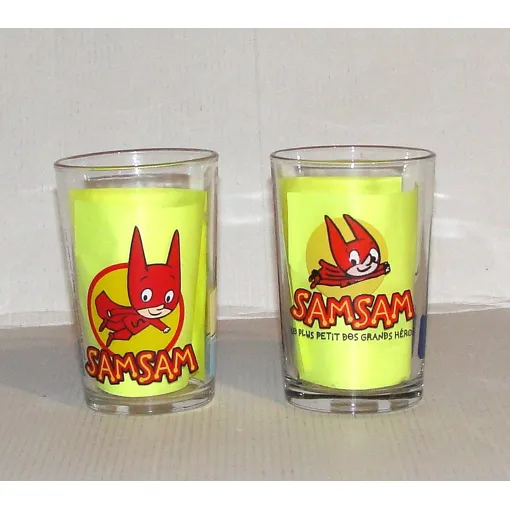 Verre Samsam Lot De 2 Verres Samsam Vintage occasion reconditionné disponible sur Rakuten