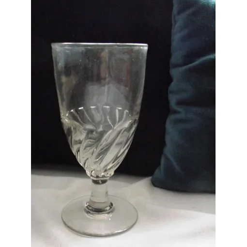 Verre Souflé Ancien À Absinthe Époque 1900 Hauteur 17cm Diamètre 8cm. occasion reconditionné disponible sur Rakuten