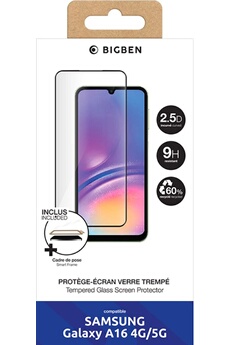 Verre trempé pour Galaxy A16 4G/5G + SmartFrame Bon état reconditionné disponible sur Darty