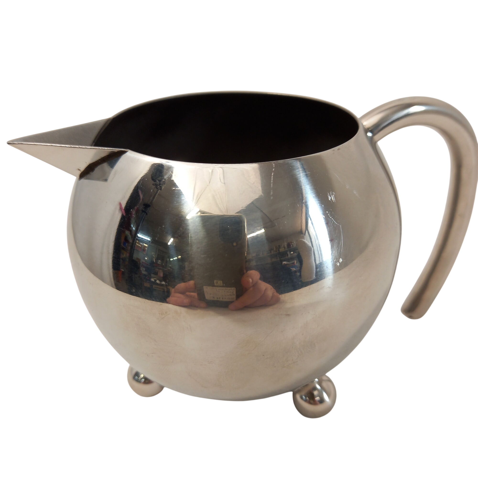 Acheter Verseuse à lait pour thé ou café en acier inoxydable, de marque Fisura (Espagne) Très bon état - 16,00 € Verseuse à lait pour thé ou café en acier inoxydable, de marque Fisura (Espagne) Très bon état reconditionné disponible sur Label Emmaüs