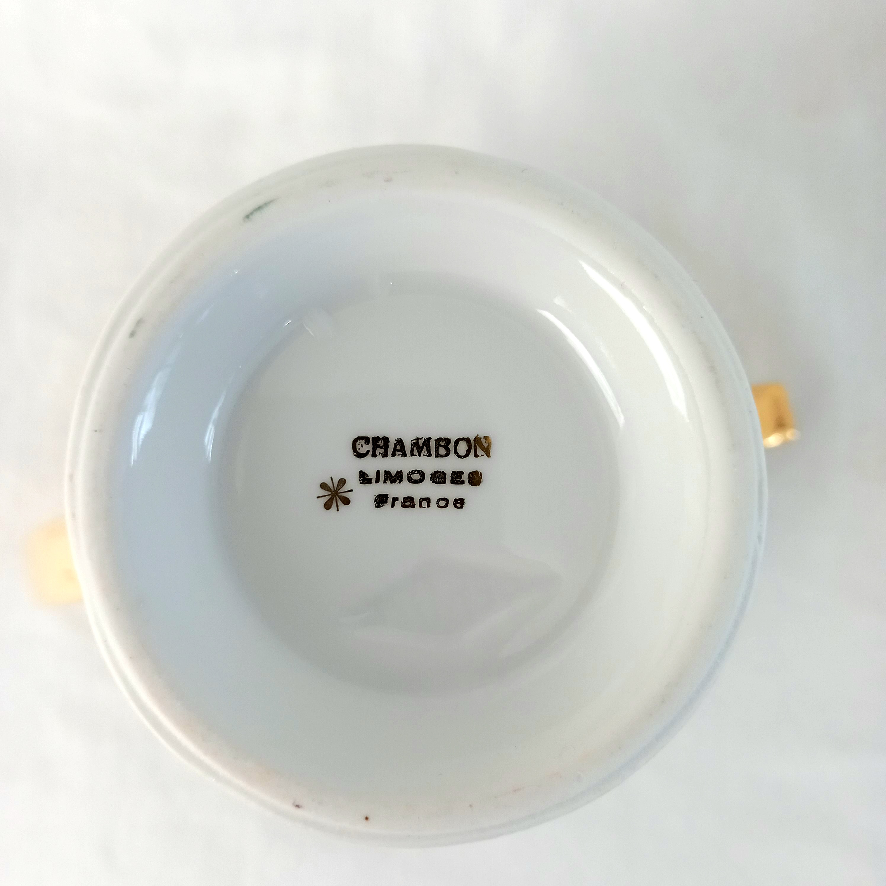 Voir photo 6 de Verseuse en porcelaine de Limoges Chambon Verseuse en porcelaine de Limoges Chambon Très bon état reconditionné photo 6