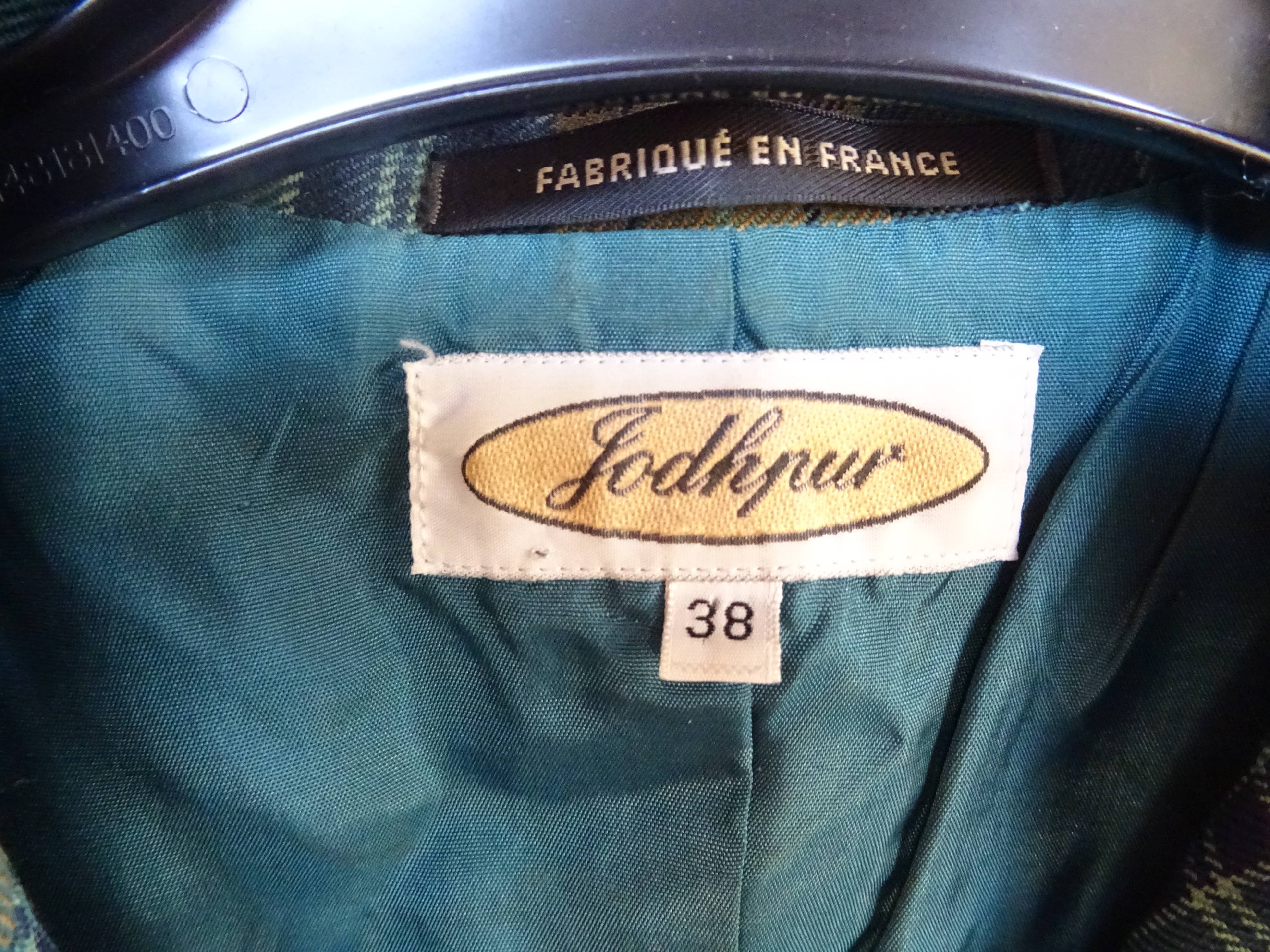 Voir photo 4 de Veste à carreaux femme Jodkpur taille 38 Veste à carreaux femme Jodkpur taille 38 Bon état reconditionné photo 4