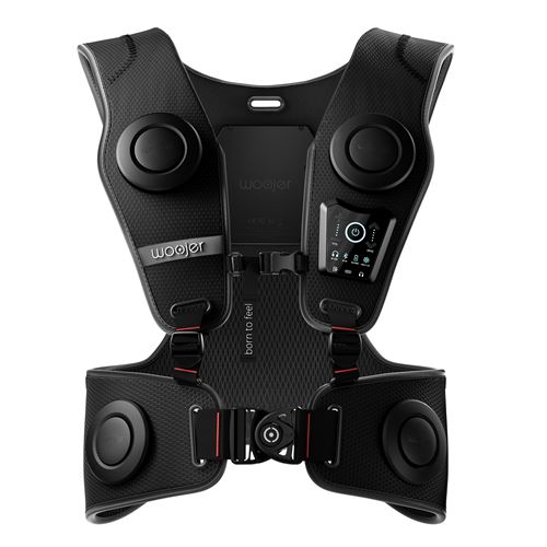 Veste à retour haptique Woojer Vest 3 Noir État correct reconditionné disponible sur Fnac