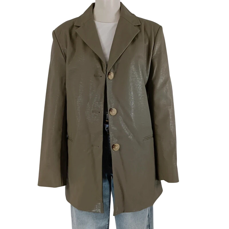 Acheter Veste blazer kaki ceinturée Mango Mango coupe droite Très bon état - 10,00 € Veste blazer kaki ceinturée Mango Mango coupe droite Très bon état reconditionné disponible sur Label Emmaüs