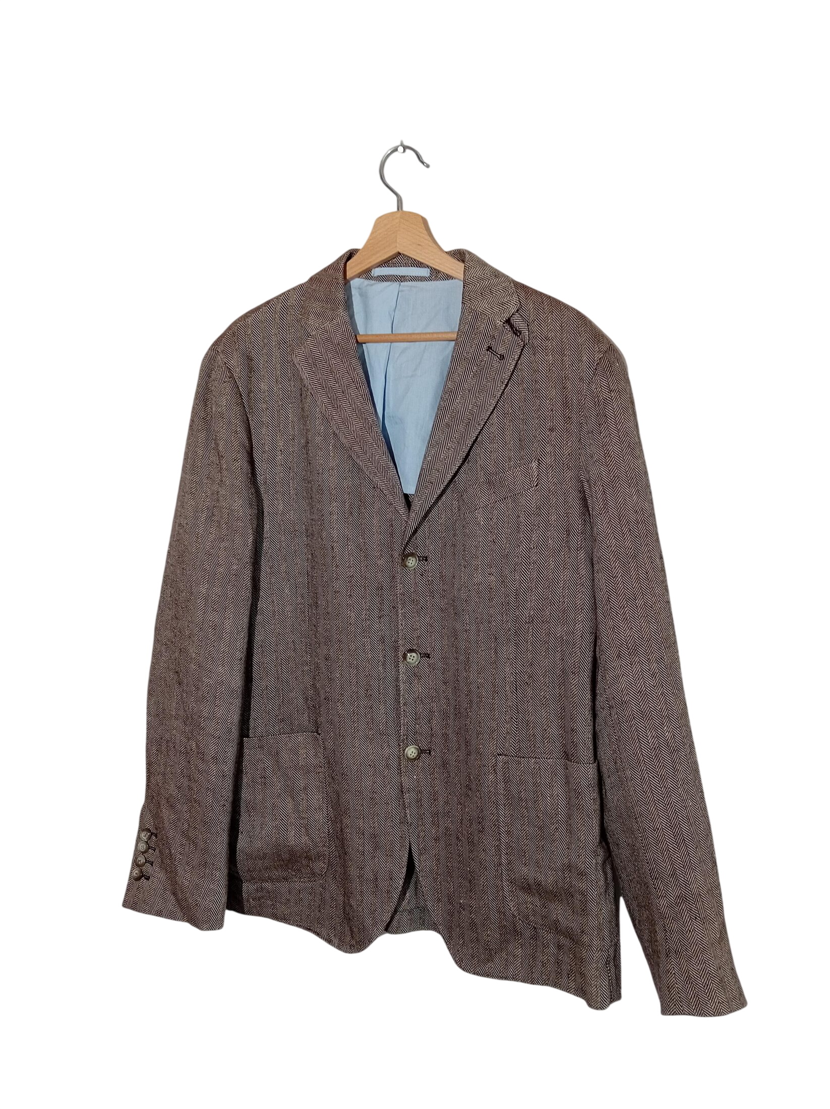 Veste Blazer River Woods À Chevrons Marron (T5932) Très bon état - 24,00 € Veste Blazer River Woods À Chevrons Marron (T5932) Très bon état reconditionné disponible sur Label Emmaüs