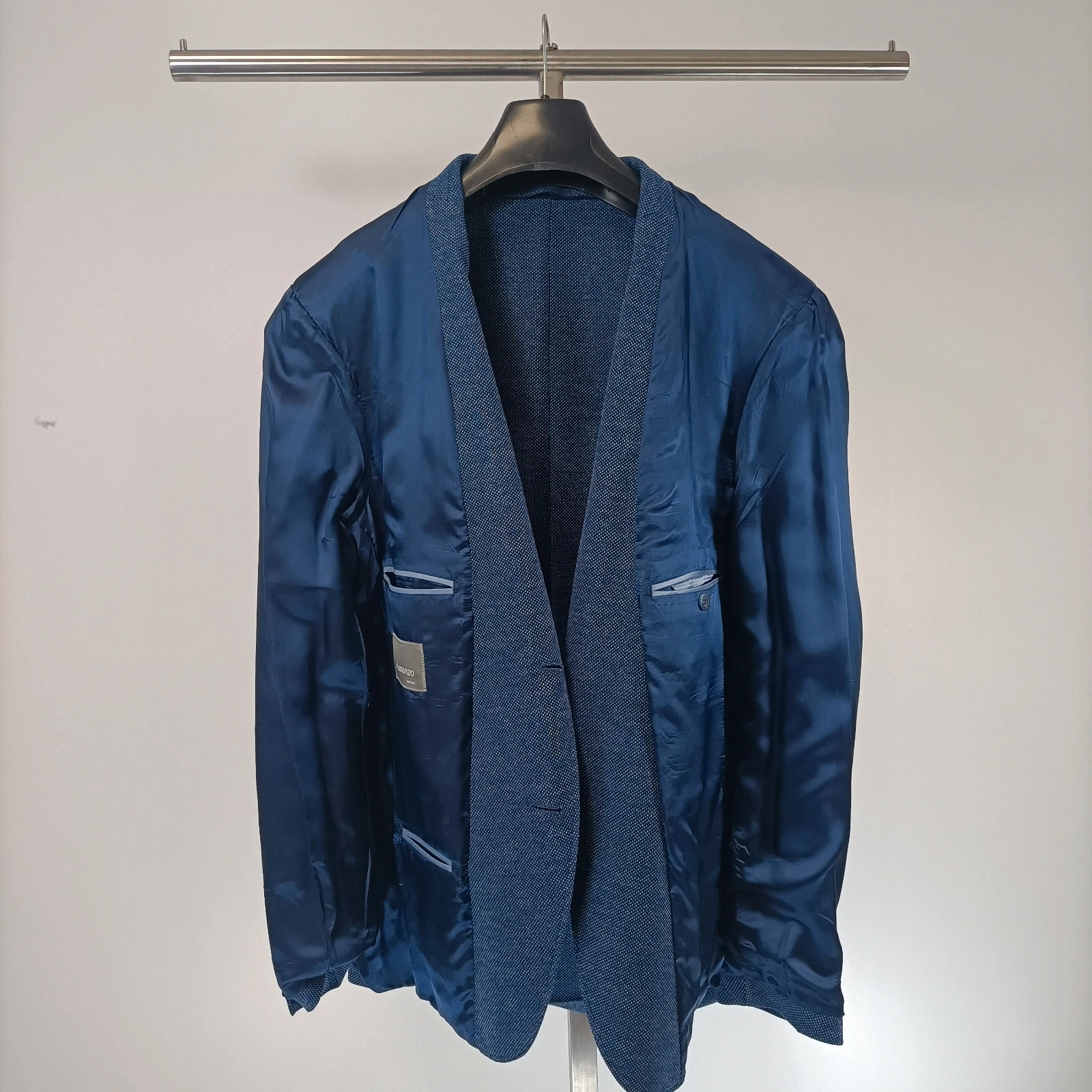 Voir photo 2 de Veste bleue de costume - tailleur homme bleu foncé Di Lorenzo Veste bleue de costume - tailleur homme bleu foncé Di Lorenzo Parfait état reconditionné photo 2