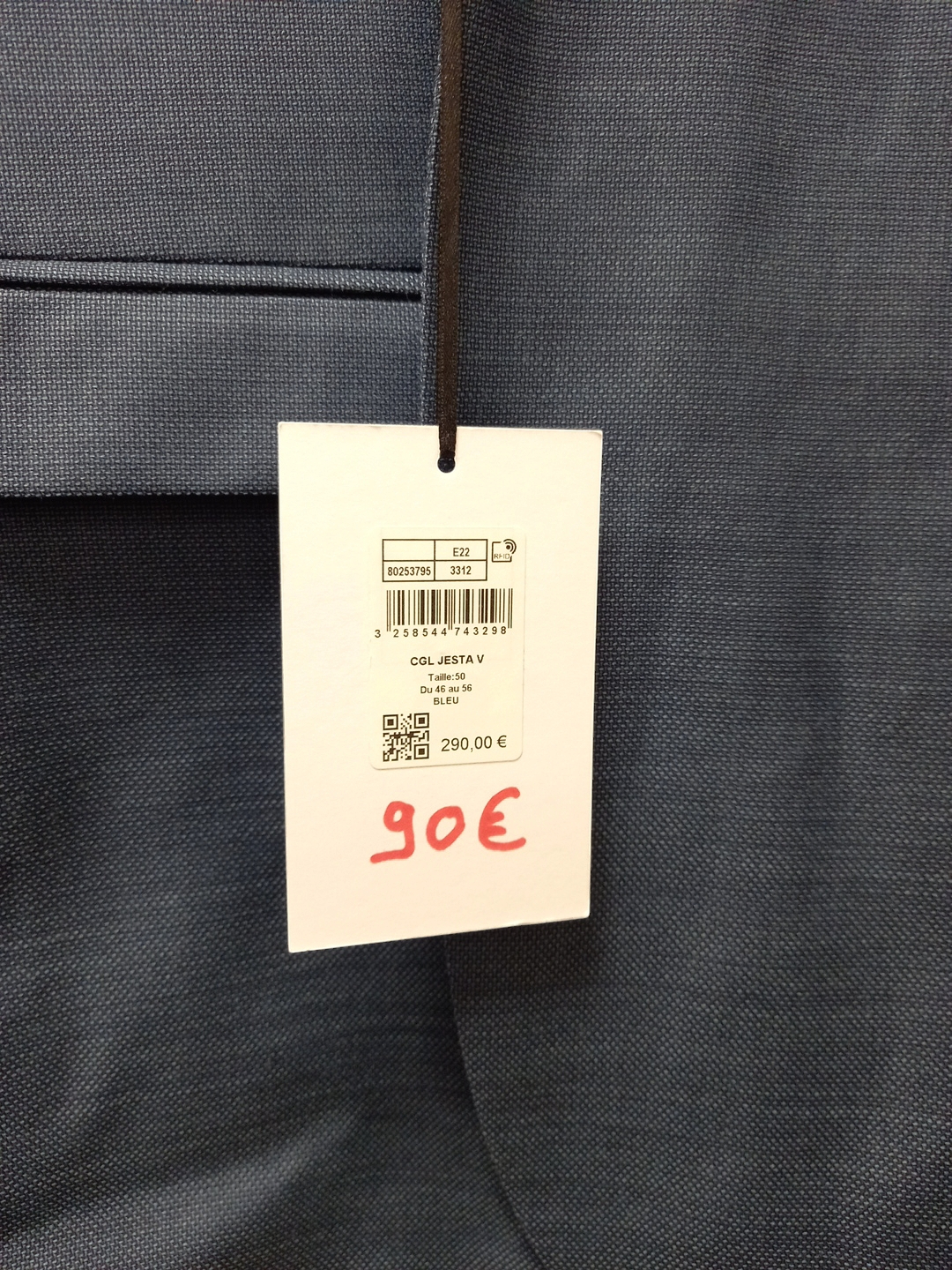 Voir photo 6 de Veste de costume Comptoir GL T : 50 Veste de costume Comptoir GL T : 50 Parfait état reconditionné photo 6