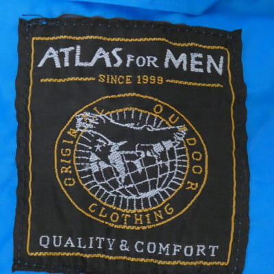 Voir photo 5 de Veste de pluie bleue - homme - Atlas for Men - taille XL Veste de pluie bleue - homme - Atlas for Men - taille XL Très bon état reconditionné photo 5