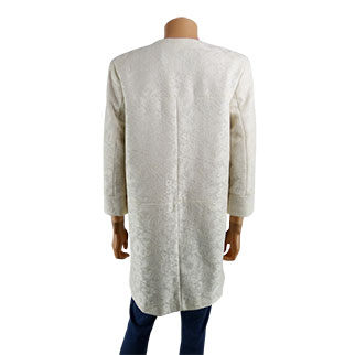 Voir photo 2 de Veste écrue imprimée - Femme - Zara - Taille S Veste écrue imprimée - Femme - Zara - Taille S Très bon état reconditionné photo 2