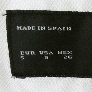 Voir photo 5 de Veste écrue imprimée - Femme - Zara - Taille S Veste écrue imprimée - Femme - Zara - Taille S Très bon état reconditionné photo 5