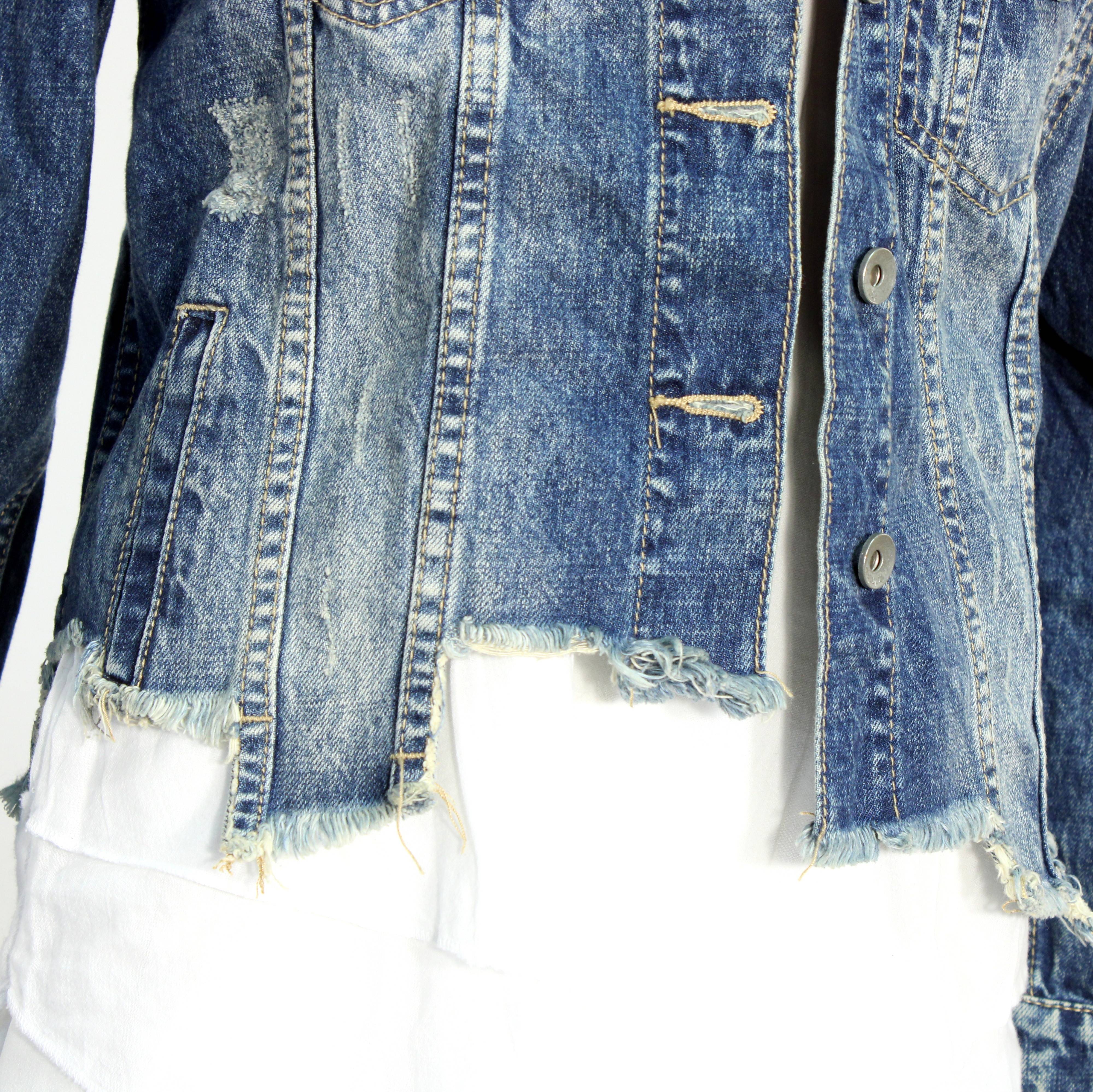 Voir photo 5 de Veste En Coton Jean's Femme Bleue DENIM Taille S Veste En Coton Jean's Femme Bleue DENIM Taille S Bon état reconditionné photo 5