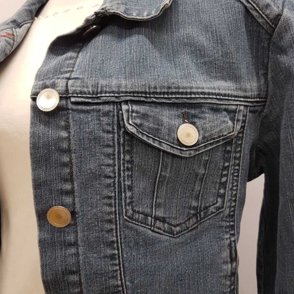 Voir photo 6 de Veste en jeans - SCOTTAGE - Taille 38 Veste en jeans - SCOTTAGE - Taille 38 Très bon état reconditionné photo 6