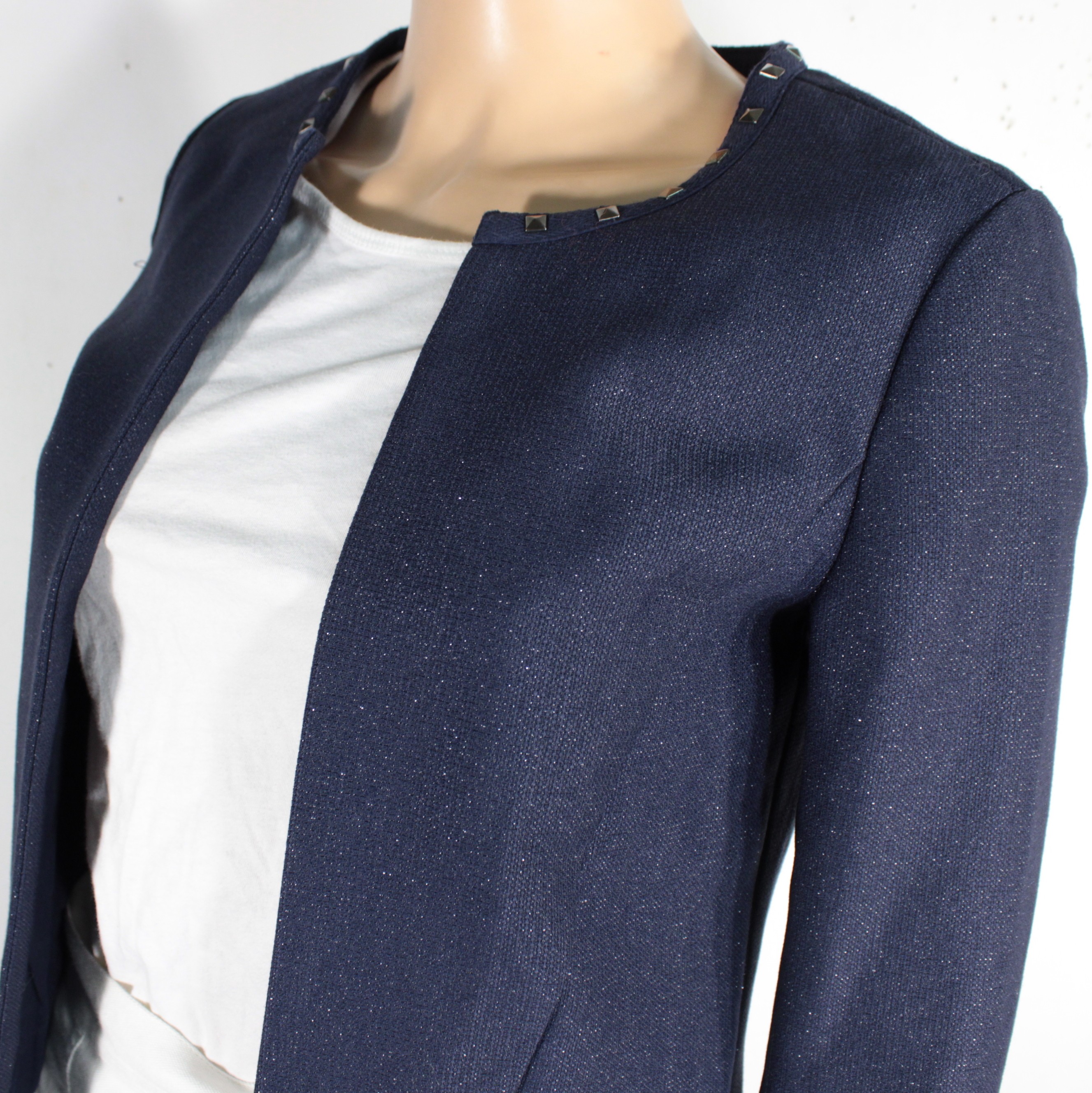 Voir photo 2 de Veste Femme Bleu Marine PROMOD Taille Estimé S Veste Femme Bleu Marine PROMOD Taille Estimé S Bon état reconditionné photo 2