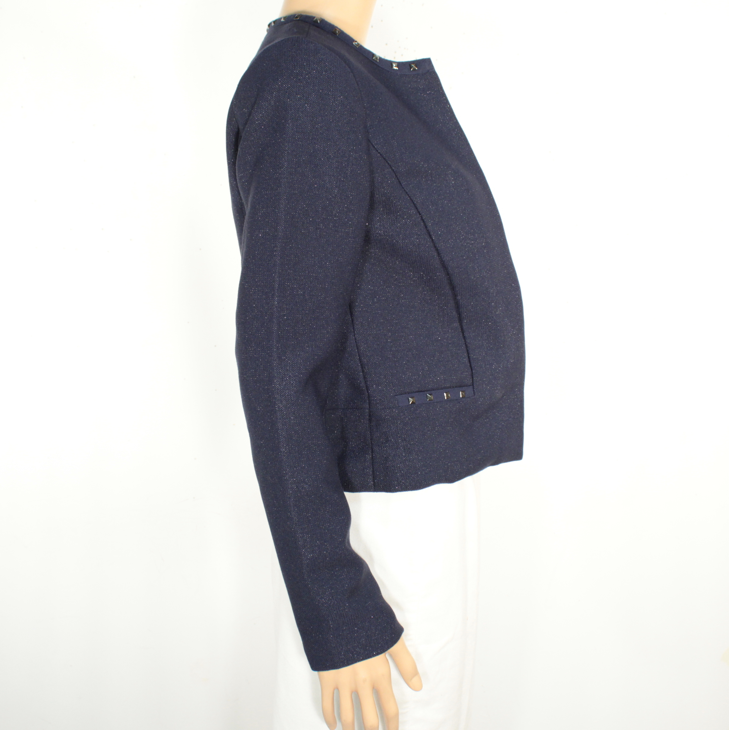 Voir photo 3 de Veste Femme Bleu Marine PROMOD Taille Estimé S Veste Femme Bleu Marine PROMOD Taille Estimé S Bon état reconditionné photo 3