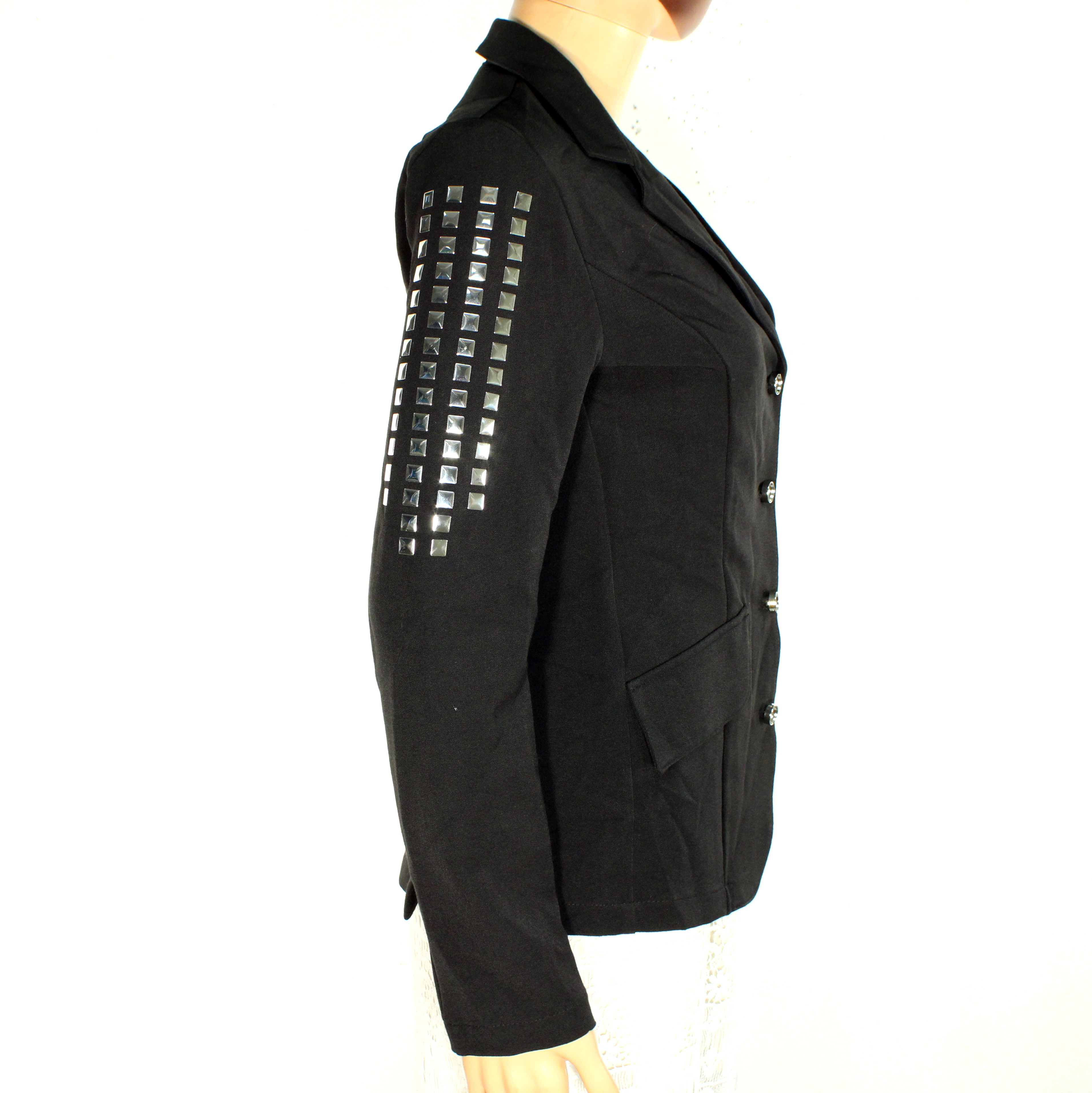 Voir photo 2 de Veste Femme De Concours Equitation Noire EQUI.THEME Taille XS Veste Femme De Concours Equitation Noire EQUI.THEME Taille XS Parfait état reconditionné photo 2
