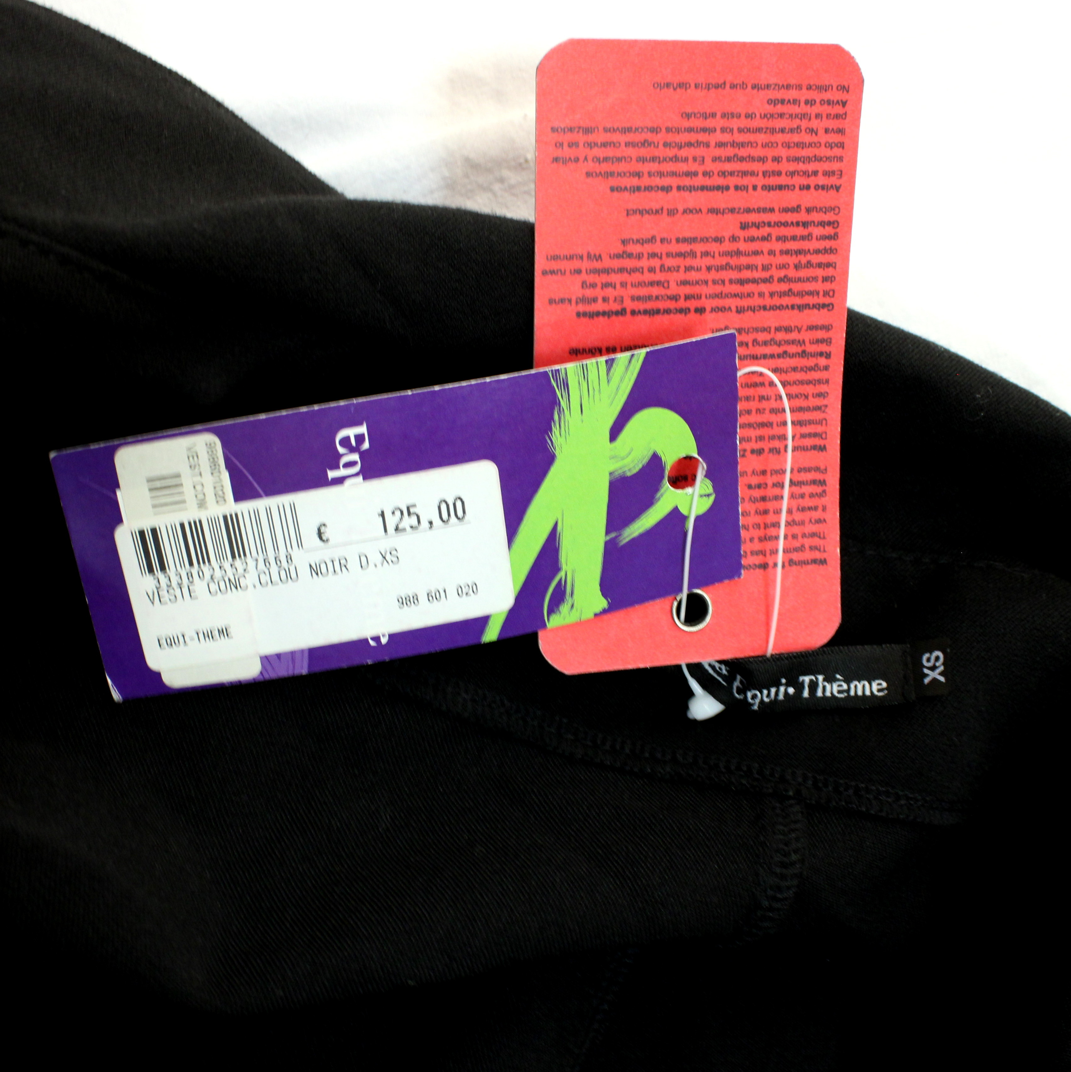 Voir photo 5 de Veste Femme De Concours Equitation Noire EQUI.THEME Taille XS Veste Femme De Concours Equitation Noire EQUI.THEME Taille XS Parfait état reconditionné photo 5