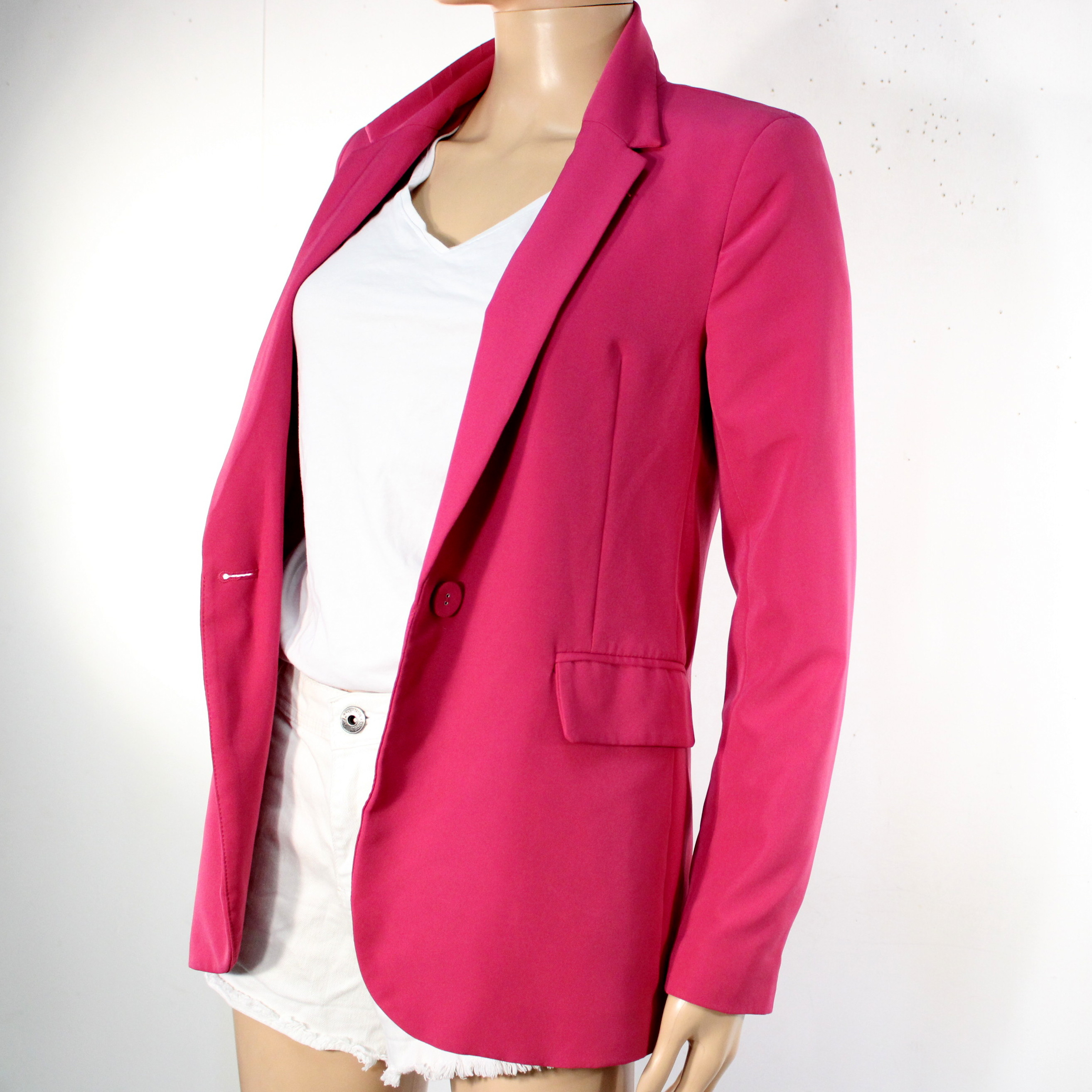 Voir photo 5 de Veste Femme Magenta STRADIVARIUS Taille XS Veste Femme Magenta STRADIVARIUS Taille XS Très bon état reconditionné photo 5