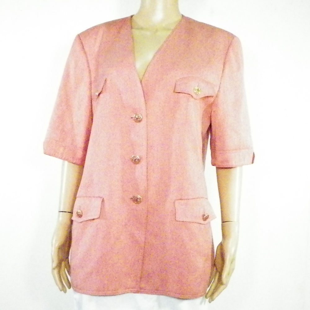 Acheter Veste Femme Vintage Rose HMC Taille 44 Bon état - 10,50 € Veste Femme Vintage Rose HMC Taille 44 Bon état reconditionné disponible sur Label Emmaüs