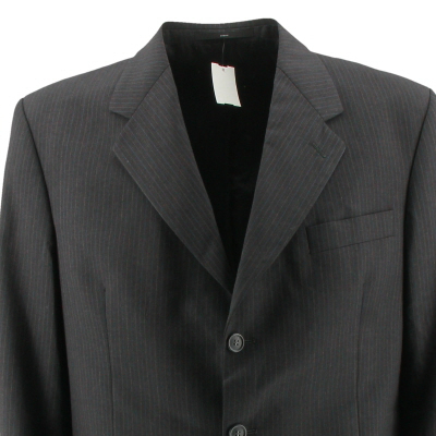 Voir photo 3 de Veste grise à rayures - manches longues - Homme - Jean Devernay - 52 Veste grise à rayures - manches longues - Homme - Jean Devernay - 52 Très bon état reconditionné photo 3