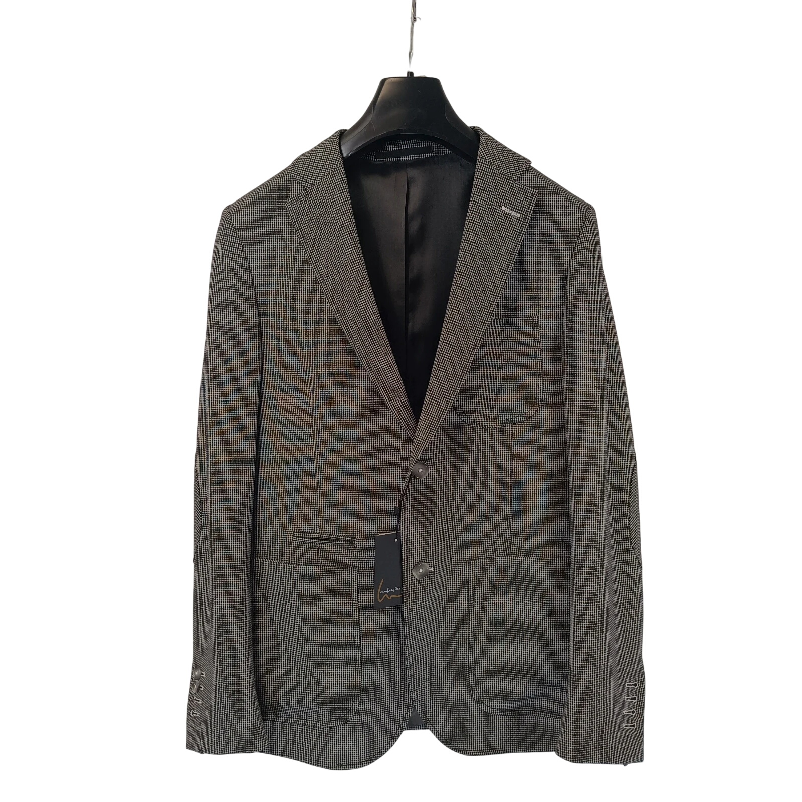 Veste grise - veste de costume grise quadrillée noir et blanc relief Parfait état - 12,50 € Veste grise - veste de costume grise quadrillée noir et blanc relief Parfait état reconditionné disponible sur Label Emmaüs