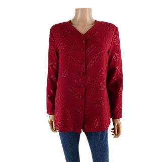 Acheter Veste légère bordeaux imprimé feuille - Femme - Celaia - Taille 40 Très bon état - 11,83 € Veste légère bordeaux imprimé feuille - Femme - Celaia - Taille 40 Très bon état reconditionné disponible sur Label Emmaüs
