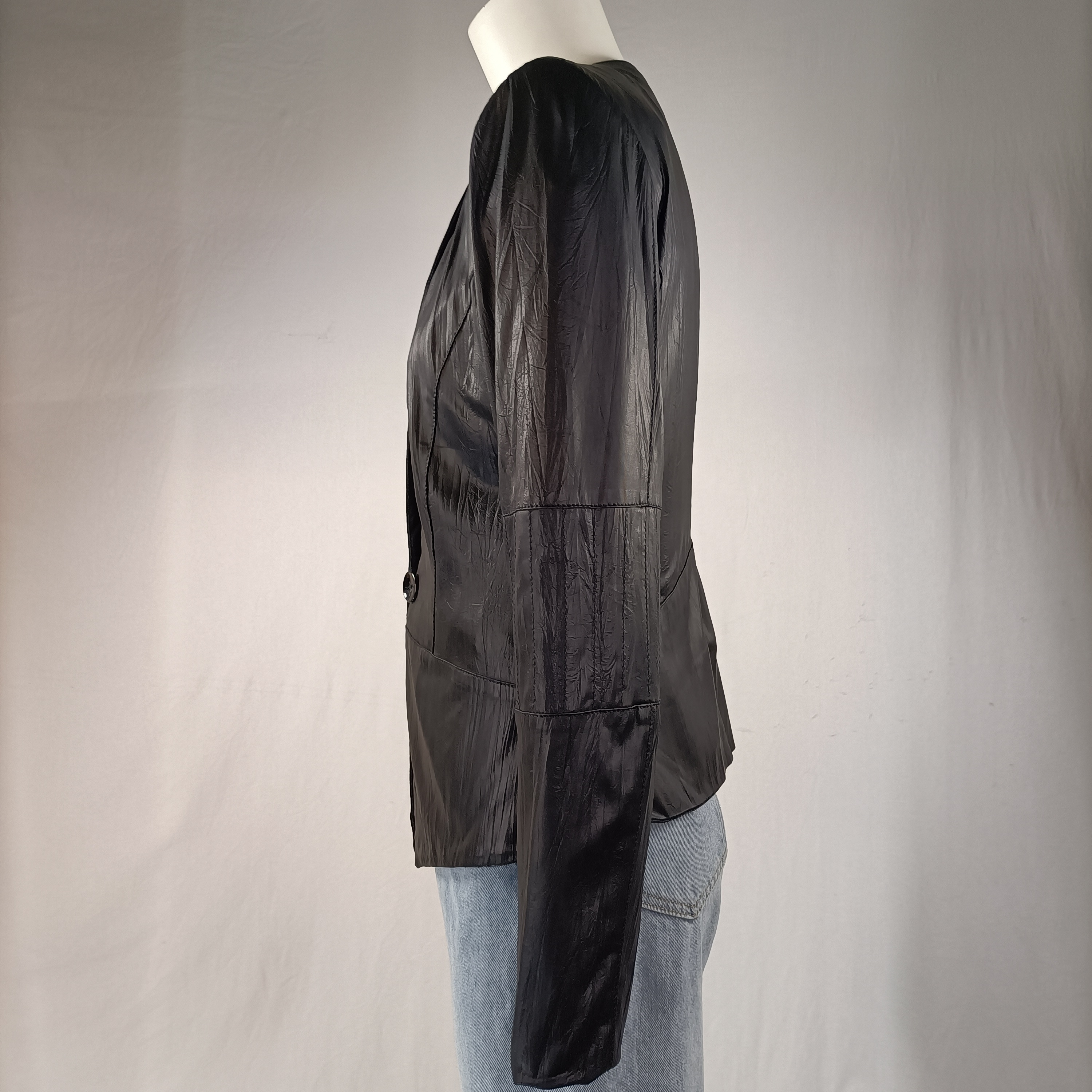 Voir photo 4 de Veste noir aspect froissé - Briefing - Taille 38 Veste noir aspect froissé - Briefing - Taille 38 Bon état reconditionné photo 4
