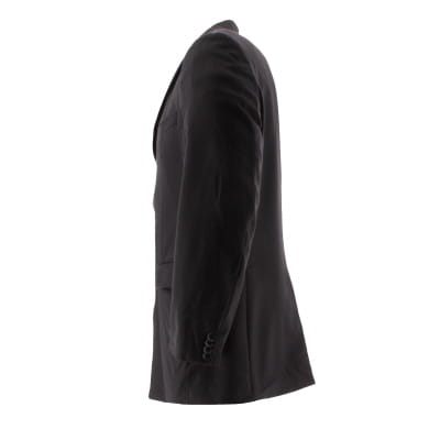 Voir photo 3 de Veste noire à rayures - Homme - Pierre Clarence - Taille 50 Veste noire à rayures - Homme - Pierre Clarence - Taille 50 Très bon état reconditionné photo 3