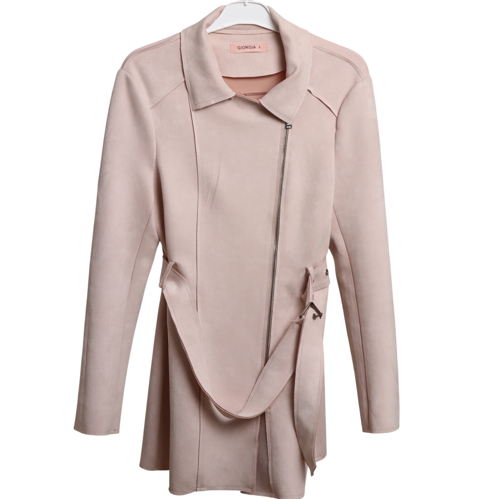 Acheter Veste rose suédine Giorgia TL Très bon état - 11,00 € Veste rose suédine Giorgia TL Très bon état reconditionné disponible sur Label Emmaüs