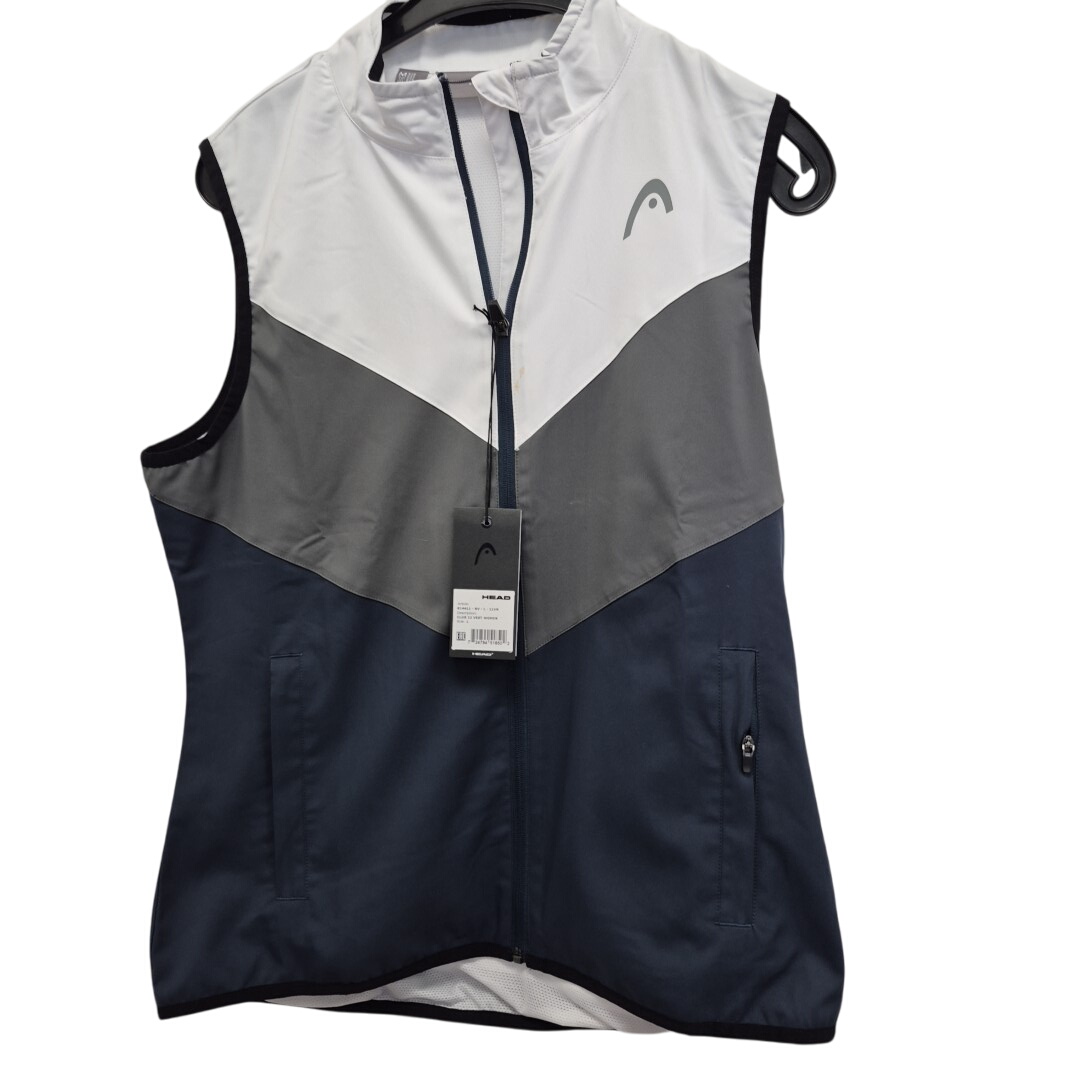 Acheter Veste sans manches marine et blanc Head - Taille L Bon état - 10,00 € Veste sans manches marine et blanc Head - Taille L Bon état reconditionné disponible sur Label Emmaüs