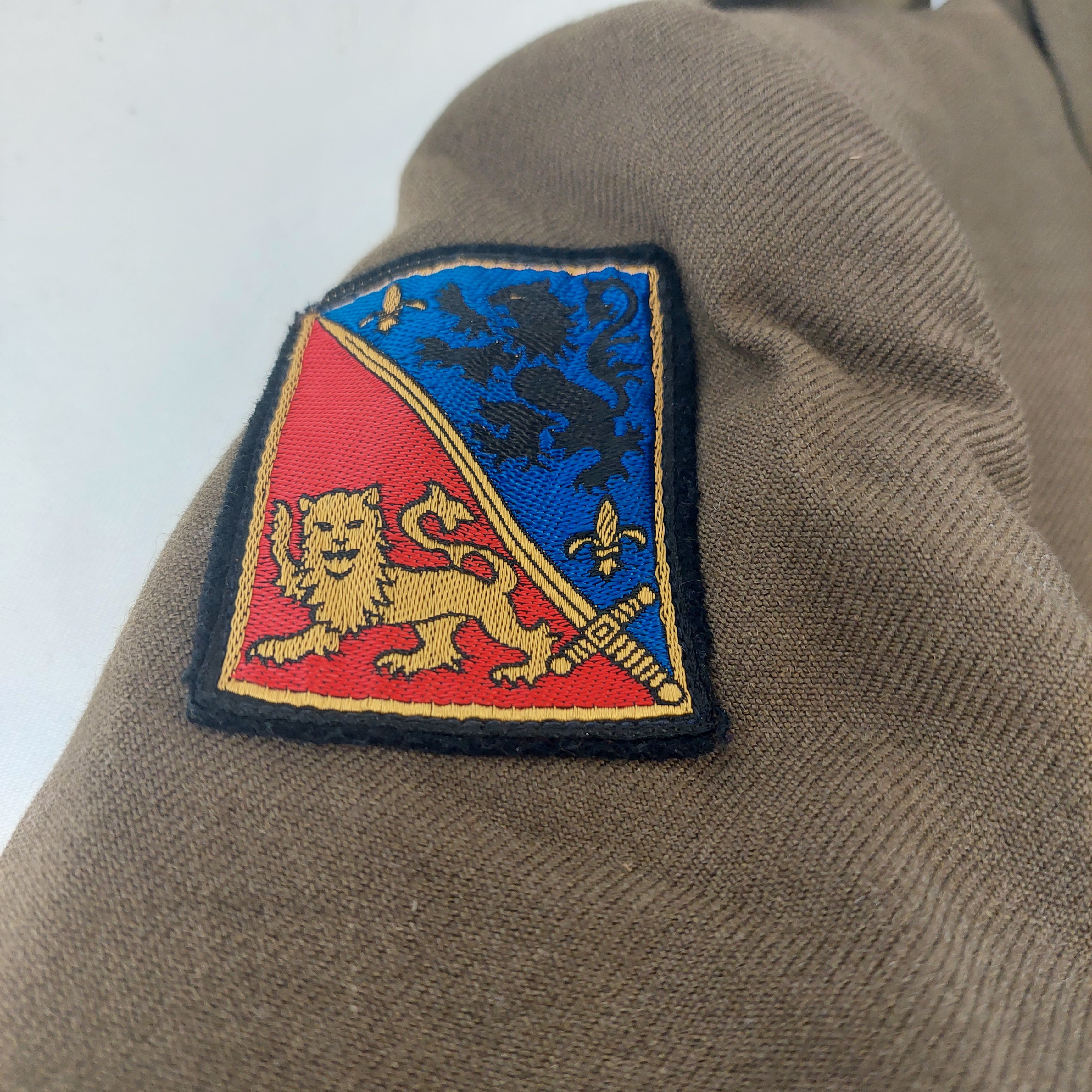 Voir photo 11 de Veste Troupes de Marine, Écusson Rare et Couverts - Militaria // Veste Troupes de Marine, Écusson Rare et Couverts - Militaria // Bon état reconditionné photo 11