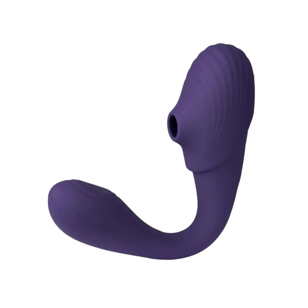 Vibromasseur Pliable Stimulation Point G et Clitoris ‘Mirai’ — Parfait état / Violet reconditionné disponible sur Rejouis | Dero
